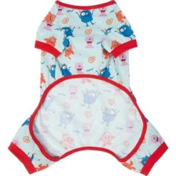 Frisco Little Monsters Dog & Cat Jersey PJs -The Pet Haven Shop 248647 PT3. AC SS1800 V1633085469