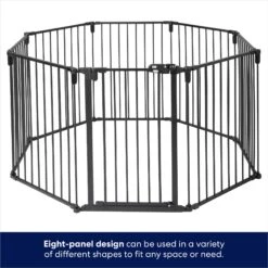 Frisco Steel 8-Panel Configurable Dog Gate & Playpen -The Pet Haven Shop 250603 PT3. AC SS1800 V1666119611