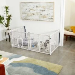 Frisco 4-Panel Plastic Exercise Dog Playpen -The Pet Haven Shop 252043 PT6. AC SS1800 V1611089690