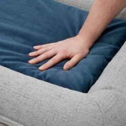 Frisco Orthopedic Personalized Bolster Dog Bed W/Removable Cover, Harbour Blue, Large 15 Frisco Orthopedic Personalized Bolster Dog Bed W/Removable Cover, Harbour Blue, Large -The Pet Haven Shop 252617 PT6. AC SS1800 V1604529734