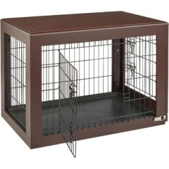 Frisco Double Door Furniture Style Dog Crate, Brown 11 Frisco Double Door Furniture Style Dog Crate, Brown -The Pet Haven Shop 253033 PT5. AC SS1800 V1617037698