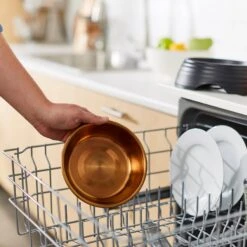 Frisco Matte Black Design Light Copper Stainless Steel Dog & Cat Bowl -The Pet Haven Shop 253051 PT7. AC SS1800 V1616526828