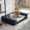 Frisco Faux Felt Orthopedic Sofa Bolster Dog Bed W/Removable Cover -The Pet Haven Shop 255183 MAIN. AC SS1800 V1651777947