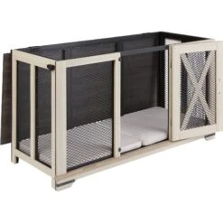 Frisco "Denver" Dog Crate Credenza & Mat Kit -The Pet Haven Shop 255326 PT4. AC SS1800 V1617037347