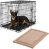 Frisco Heavy Duty Fold & Carry Double Door Collapsible Wire Dog Crate & Frisco Micro Terry Dog Crate Mat 2 Frisco Heavy Duty Fold & Carry Double Door Collapsible Wire Dog Crate & Frisco Micro Terry Dog Crate Mat -The Pet Haven Shop 255531 MAIN. AC SS1800 V1604149312