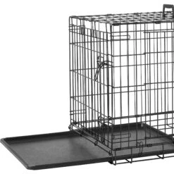 Frisco Heavy Duty Fold & Carry Double Door Collapsible Wire Dog Crate & Frisco Micro Terry Dog Crate Mat 8 Frisco Heavy Duty Fold & Carry Double Door Collapsible Wire Dog Crate & Frisco Micro Terry Dog Crate Mat -The Pet Haven Shop 255531 PT1. AC SS1800 V1604149296
