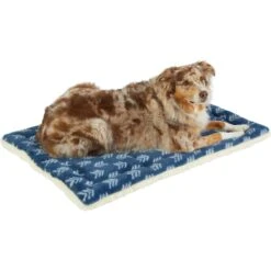 Frisco Plush Tri-fold Arrow Print Dog Crate Mat -The Pet Haven Shop 255998 PT2. AC SS1800 V1616092392