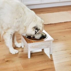 Frisco Farm House Wood Elevated Non-Skid Stainless Steel Dog Bowl 15 Frisco Farm House Wood Elevated Non-Skid Stainless Steel Dog Bowl -The Pet Haven Shop 257160 PT8. AC SS1800 V1615932139