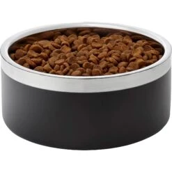 Frisco Insulated Two-Toned Non-Skid Stainless Steel Dog & Cat Bowl -The Pet Haven Shop 257168 PT2. AC SS1800 V1612366714