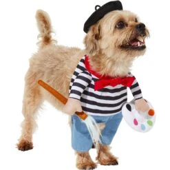 Frisco Front Walking French Artist Dog & Cat Costume 13 Frisco Front Walking French Artist Dog & Cat Costume -The Pet Haven Shop 260956 PT3. AC SS1800 V1624453662
