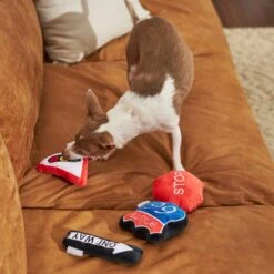 Frisco Road Trip Traffic Signs Plush Squeaky Dog Toy, 4 Count 7 Frisco Road Trip Traffic Signs Plush Squeaky Dog Toy, 4 Count -The Pet Haven Shop 262016 PT3. AC SS1800 V1618598528