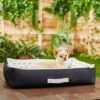 Frisco Indoor/Outdoor Modern Cuddler Bolster Cat & Dog Bed 1 Frisco Indoor/Outdoor Modern Cuddler Bolster Cat & Dog Bed -The Pet Haven Shop 262146 MAIN. AC SS1800 V1619807835