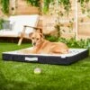 Frisco Indoor/Outdoor Arrow Print Pillow Dog Bed W/Removable Cover -The Pet Haven Shop 262153 MAIN. AC SS1800 V1619807962
