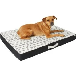 Frisco Indoor/Outdoor Arrow Print Pillow Dog Bed W/Removable Cover -The Pet Haven Shop 262153 PT2. AC SS1800 V1619534330
