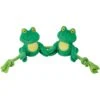Frisco Magic Frog Plush With Rope Squeaky Dog Toy -The Pet Haven Shop 265606 MAIN. AC SS1800 V1620918737