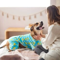 Frisco Dog & Cat Cozy Plush Fleece PJs, Rubber Ducky -The Pet Haven Shop 268465 PT5. AC SS1800 V1637690846
