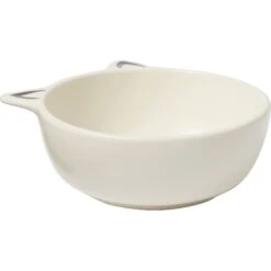 Frisco Cat Face Non-skid Ceramic Cat Bowl, White -The Pet Haven Shop 270229 PT4. AC SS1800 V1627669568