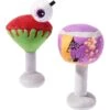 Frisco Halloween Cocktail Plush Squeaky Dog Toy