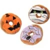 Frisco Halloween Donuts Plush Squeaky Dog Toy -The Pet Haven Shop 270369 MAIN. AC SS1800 V1621948752