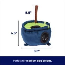 Frisco Halloween Candy Cauldron Hide & Seek Puzzle Plush Squeaky Dog Toy -The Pet Haven Shop 270490 PT1. AC SS1800 V1689877481