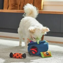 Frisco Halloween Candy Cauldron Hide & Seek Puzzle Plush Squeaky Dog Toy -The Pet Haven Shop 270490 PT3. AC SS1800 V1689878557