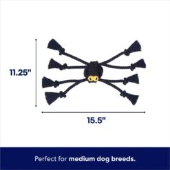 Frisco Halloween Spider Rope Dog Toy -The Pet Haven Shop 270504 PT1. AC SS1800 V1689877500