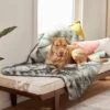 Frisco Faux Fur Cat & Dog Blanket -The Pet Haven Shop 270901 MAIN. AC SS1800 V1626881875