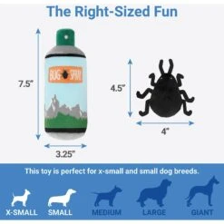 Frisco Camping Bug Spray Plush Squeaky Dog Toy, 3 Count 6 Frisco Camping Bug Spray Plush Squeaky Dog Toy, 3 Count -The Pet Haven Shop 270989 PT1. AC SS1800 V1626368493