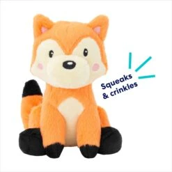Frisco Camping Fox Plush Squeaky Dog Toy -The Pet Haven Shop 270993 PT2. AC SS1800 V1686579212