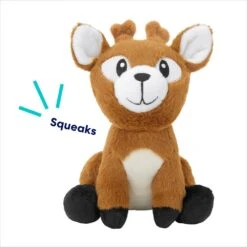 Frisco Camping Deer Plush Squeaky Dog Toy -The Pet Haven Shop 270997 PT2. AC SS1800 V1686579627