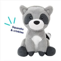 Frisco Camping Raccoon Plush Squeaky Dog Toy -The Pet Haven Shop 271003 PT2. AC SS1800 V1686580088