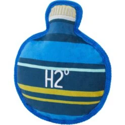 Frisco Camping Canteen Plush With Rope Squeaky Dog Toy