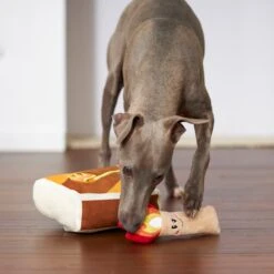 Frisco Camping Match Box 2-in-1 Plush Squeaky Dog Toy -The Pet Haven Shop 271029 PT3. AC SS1800 V1625008996