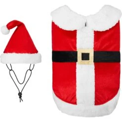 Frisco Mr. Claus Dog & Cat Costume -The Pet Haven Shop 276142 PT4. AC SS1800 V1631572434