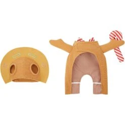 Frisco Front Walking Gingerbread Dog & Cat Costume 14 Frisco Front Walking Gingerbread Dog & Cat Costume -The Pet Haven Shop 276156 PT5. AC SS1800 V1631571781
