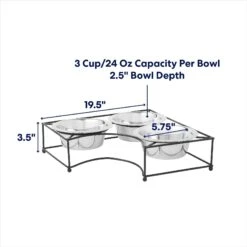 Frisco Multi Pet Feeding Corner 3-Bowls Stainless Steel Dog & Cat Bowl 9 Frisco Multi Pet Feeding Corner 3-Bowls Stainless Steel Dog & Cat Bowl -The Pet Haven Shop 277561 PT1. AC SS1800 V1692728246