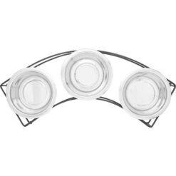 Frisco Multi Pet Feeding 3-Bowls Curved Stainless Steel Dog & Cat Bowl 12 Frisco Multi Pet Feeding 3-Bowls Curved Stainless Steel Dog & Cat Bowl -The Pet Haven Shop 277563 PT4. AC SS1800 V1627935475