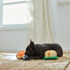 Frisco Fall Pancakes & Maple Syrup Plush Squeaky Dog Toy, 2 Count -The Pet Haven Shop 285627 PT3. AC SS1800 V1629725170