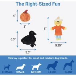 Frisco Fall Hay Wagon Hide & Seek Puzzle Plush Squeaky Dog Toy -The Pet Haven Shop 285631 PT2. AC SS1800 V1633969276