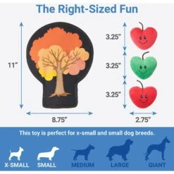 Frisco Fall Autumn Tree With Apples Interactive Plush Squeaky Dog Toy, 4 Count 6 Frisco Fall Autumn Tree With Apples Interactive Plush Squeaky Dog Toy, 4 Count -The Pet Haven Shop 285633 PT1. AC SS1800 V1636990887