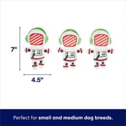 Frisco Holiday Rocket Ship Hide & Seek Puzzle Plush Squeaky Dog Toy -The Pet Haven Shop 287101 PT2. AC SS1800 V1695670721