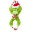 Frisco Holiday Monkey Plush With Rope Squeaky Dog Toy -The Pet Haven Shop 287115 MAIN. AC SS1800 V1694812341