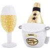 Frisco New Year's Eve Champagne & Flute Plush Squeaky Dog Toy 1 Frisco New Year's Eve Champagne & Flute Plush Squeaky Dog Toy -The Pet Haven Shop 288486 MAIN. AC SS1800 V1638289275
