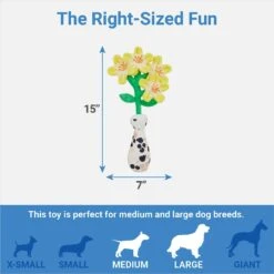 Frisco Brunch Flowers Plush Squeaky Dog Toy 6 Frisco Brunch Flowers Plush Squeaky Dog Toy -The Pet Haven Shop 297270 PT1. AC SS1800 V1643916405