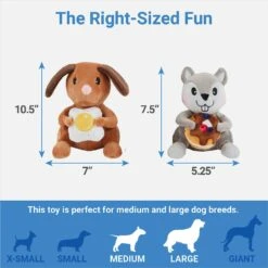 Frisco Brunch Flying Breakfast Critters Plush Squeaky Dog Toy 6 Frisco Brunch Flying Breakfast Critters Plush Squeaky Dog Toy -The Pet Haven Shop 297280 PT1. AC SS1800 V1643916383