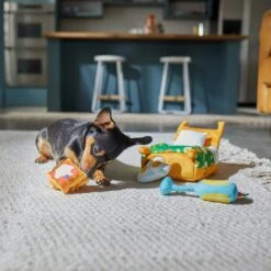 Frisco Brunch Breakfast In Bed Hide & Seek Puzzle Plush Squeaky Dog Toy -The Pet Haven Shop 297282 PT3. AC SS1800 V1642088003