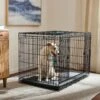 Frisco Heavy Duty Enhanced Lock Sliding Double Door Fold & Carry Wire Dog Crate & Mat Kit -The Pet Haven Shop 297461 MAIN. AC SS1800 V1633625190