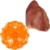 Frisco Fetch Squeaky TPR Ball Dog Toy & Bones & Chews Pig Ear Chews Dog Treats -The Pet Haven Shop 297964 MAIN. AC SS1800 V1623254253