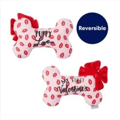 Frisco Valentine My First Valentine's Bone Reversible Plush Squeaky Dog Toy 9 Frisco Valentine My First Valentine's Bone Reversible Plush Squeaky Dog Toy -The Pet Haven Shop 298945 PT2. AC SS1800 V1703016817