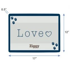 Frisco Love Cutout Personalized Dog & Cat Placemat -The Pet Haven Shop 299558 PT3. AC SS1800 V1636120435